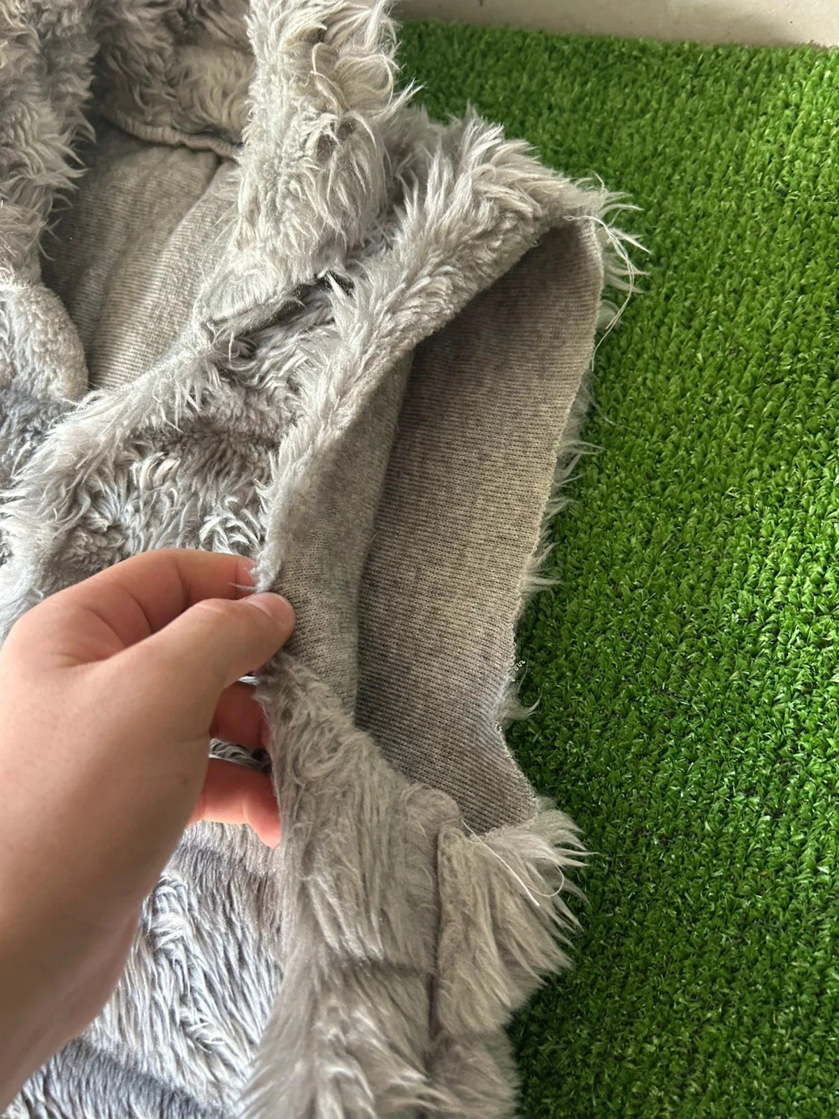 Gilet zonder mouwen met nepbont Lala Pacha maat 38 – photo 6